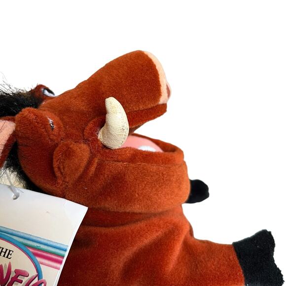 The Disney Store Mini Bean Bag Pumbaa 8" The Lion King - Picture 3 of 9
